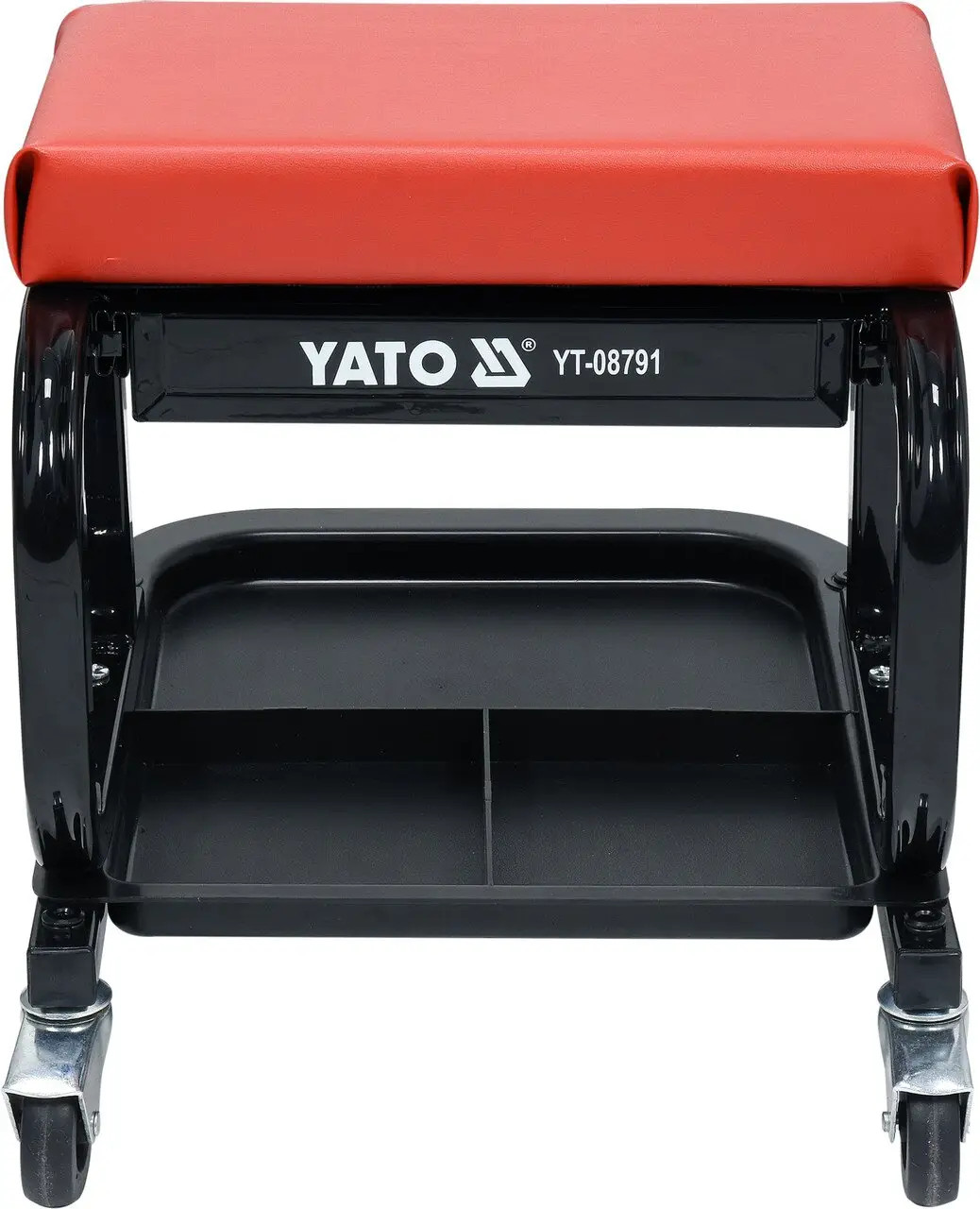 Shop Roller Seat Stool With Tool Tray YT-08791 YATO