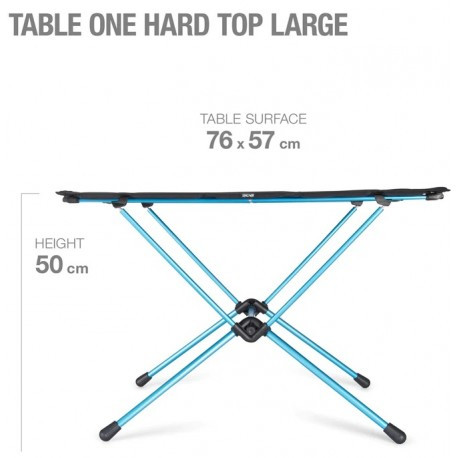 Galds TABLE ONE Hard Top Large, Black, 8809272092230 HELINOX