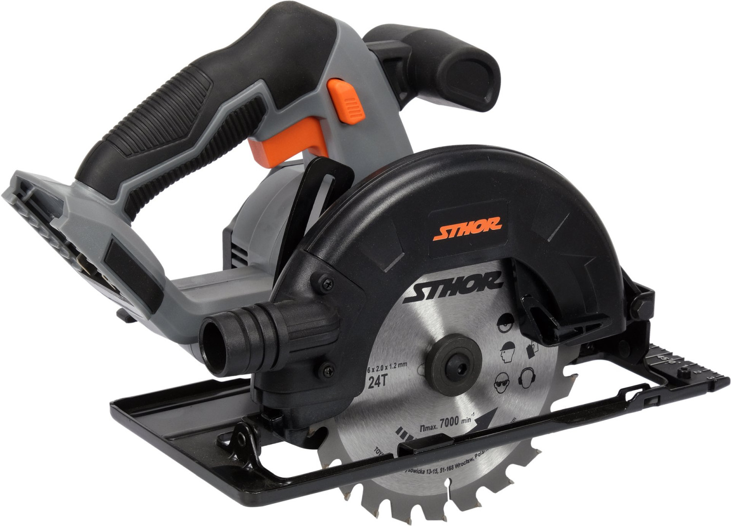 CIRCULAR SAW 20V (165MM;BODY) 78132 STHOR