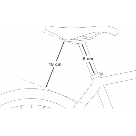 Velo soma BACKCOUNTRY Saddle Pack 4,5L, 5060422140666 APIDURA