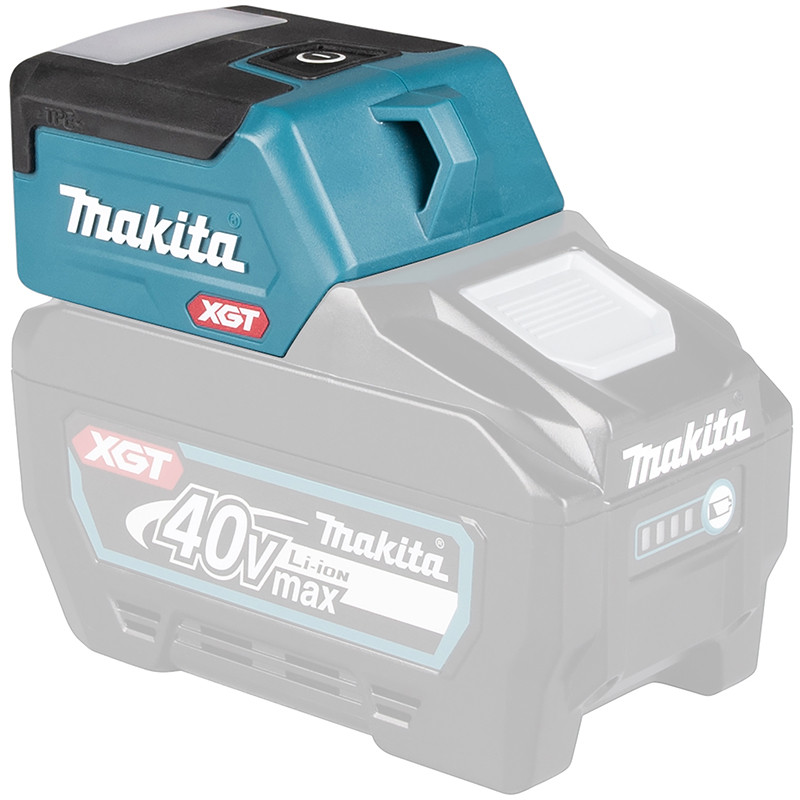 Akumuliatorinis šviestuvas 40V su 3 apšvietimo režimais, USB, XGT ML011G MAKITA