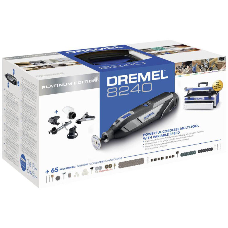 Dremel 8240-5/65 Platinum с 65 насадками; F0138240JK БОШ