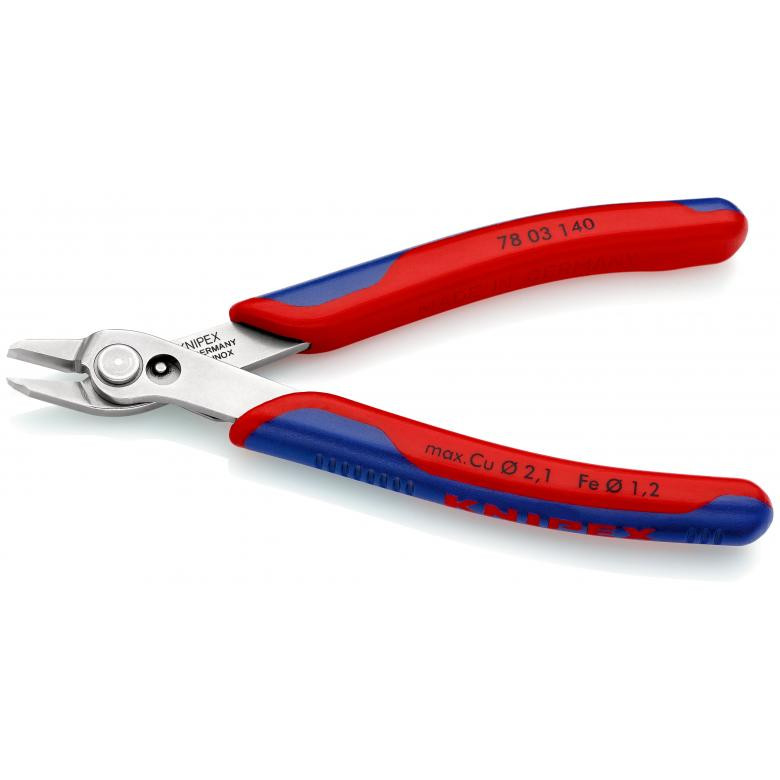 Elektroniķu asknaibles Super Knips XL 140mm 7803140 KNIPEX