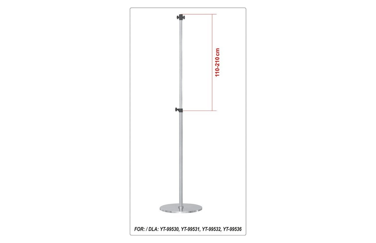 Statīvs infrasarkanajam sildītājam 110-210cm YT-99571 YATO