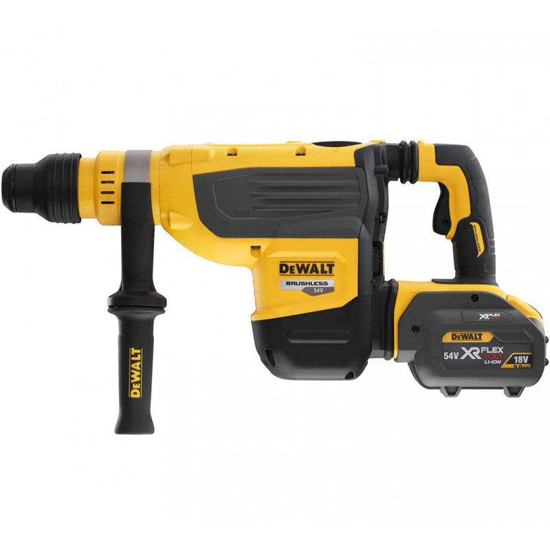 Комбинированный перфоратор, 54В, SDS-Max, 9Ач; DCH733X2Q-QW DEWALT