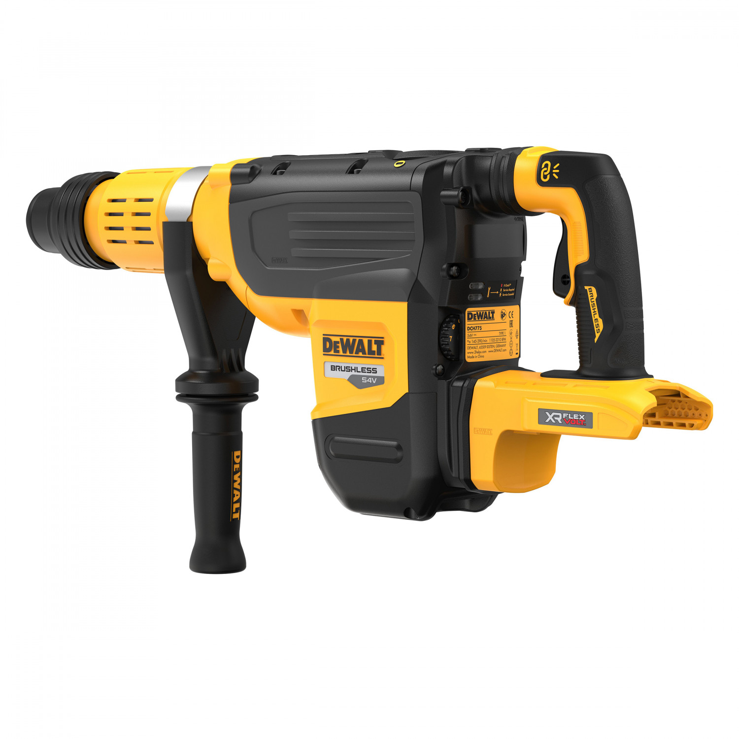 Аккумуляторный перфоратор 54В (2x9.0Ач) DCH775X2-QW DEWALT