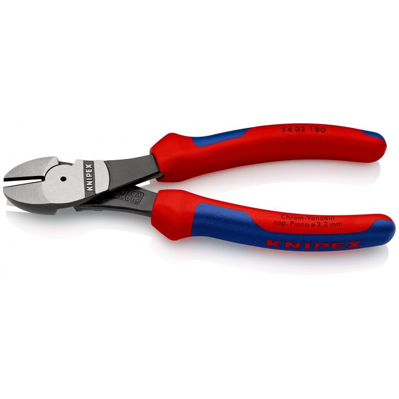 Žnyplės sustiprintos 180mm D3.4mm, DR, Knipex