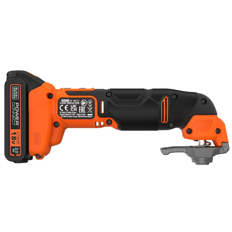 Akumuliatorinės gyvatvorių žirklės BDCOS18D1K-QW BLACK DECKER