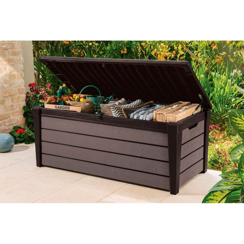 Ящик для хранения Brushwood Storage Box 454L коричневый 29202631590 KETER