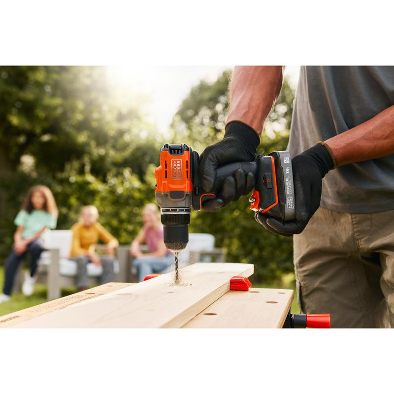 18V gręžtuvas BARE-ECO BCD382XN-XJ BLACK DECKER