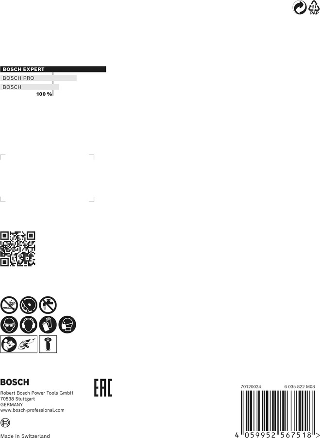 X-LOCK Carbide MultiWheel 125 x 1  mm, Mazām leņķa slīpmašīnām EXPERT CARBIDE MULTI WHEEL GRIEZĒJDISKS, 2608901193, BOSCH