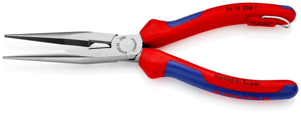 Snipe Nose Side Cutting Pliers 2612200T KNIPEX