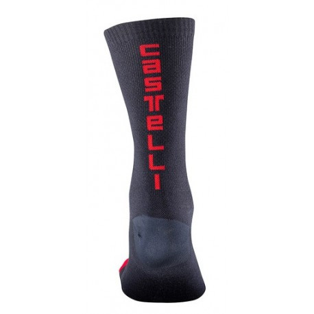 Velo zeķes BANDITO 18 Wool Sock, izmērs: L/XL, Savile Blue/Red, 8050949427187 CASTELLI