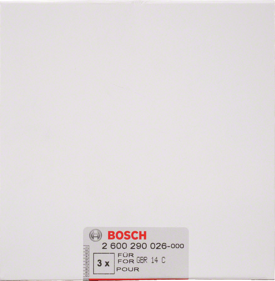 GBR 14 rezerves sukas, Betona slīpmašīnām NOMAIŅAS SUKA, 2600290026 BOSCH