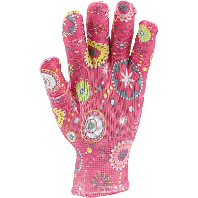 GARDEN GLOVES TYPE: A SIZE: 8" 74117 FLO