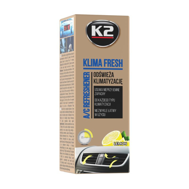 Kondicionieriaus valiklis KLIMA FRESH LEMON 150ml, K222 K2