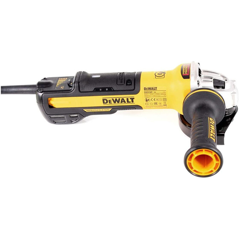 Угловая шлифовальная машина 125мм, 1700Вт, M14 DWE4369-QS DEWALT