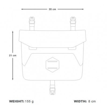 Velo soma BACKCOUNTRY Accessory Pocket 4L, 5060422140727 APIDURA