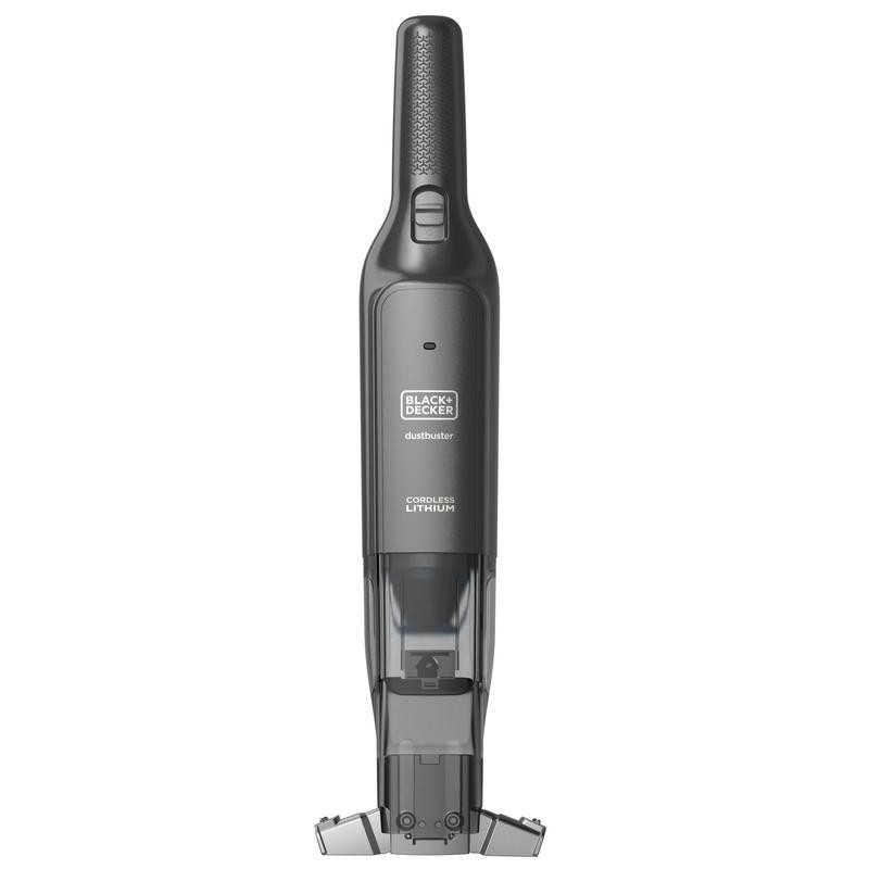 Rokas putekļu sūcējs 12V SLIM HANDVAC 2AH BĀZES LĀDĒTĀJS DT HLVC320B11-QW BLACK DECKER