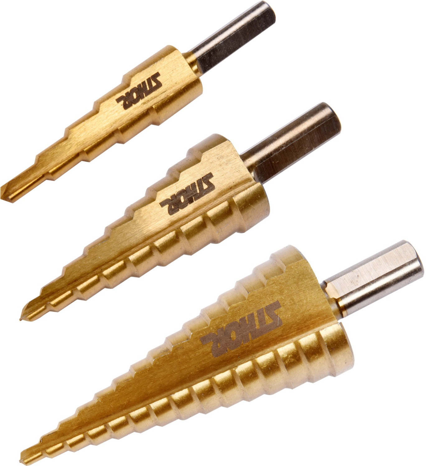 3PCS STEP DRILLS 22616 STHOR