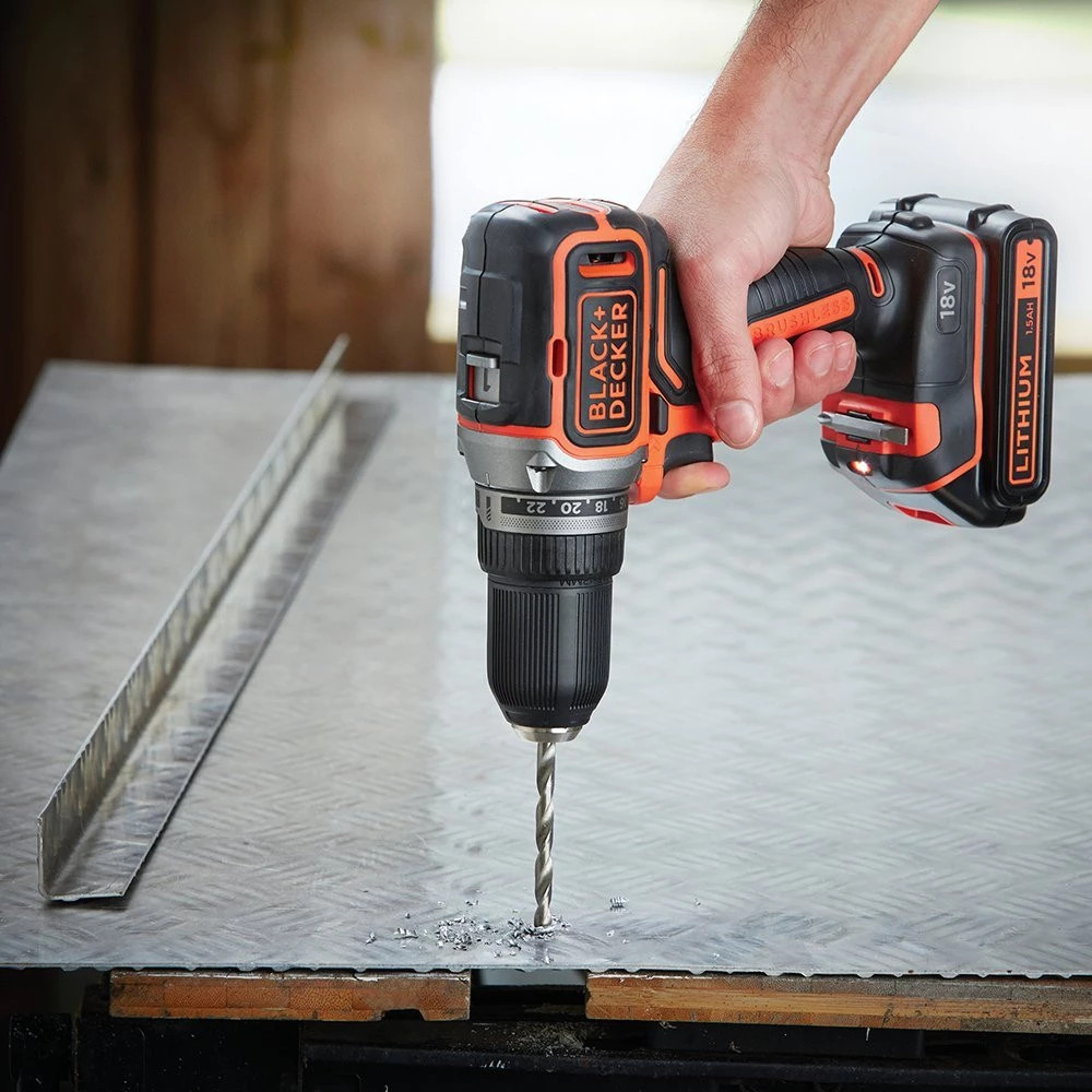 Black & Decker BL186N-XJ Black & Decker BL186N-XJ 18V Brushless Ličio jonų gręžtuvas