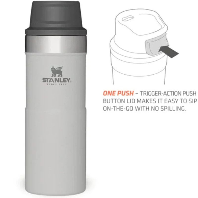 Termokruus The Trigger-Action Travel Mug Classic 0,35L helehall; 2809848053 STANLEY