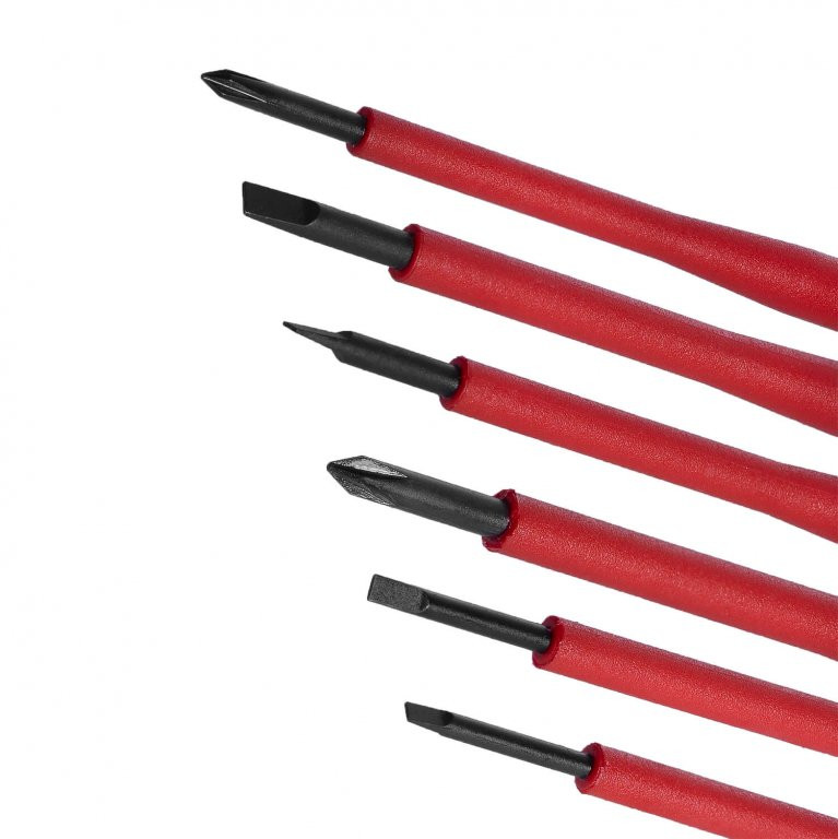 Screwdriver set SL, PH (6 pcs.) DNIPRO-M