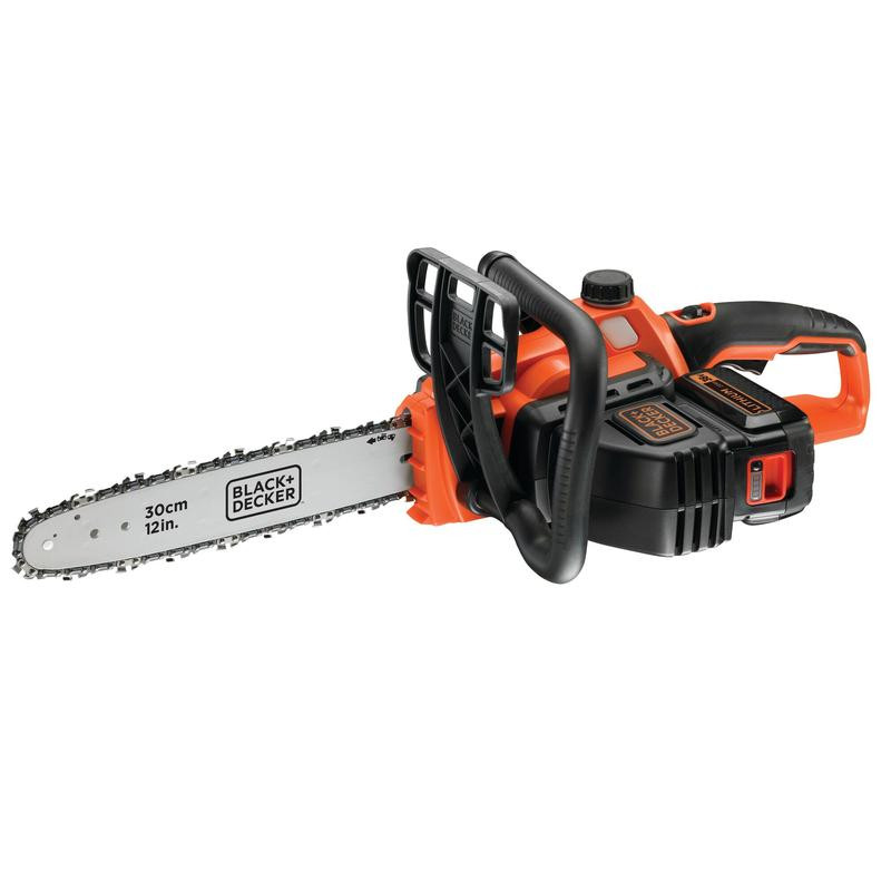 30cm motorzāģis, 1x2.5aH, 1.3a lādētājs GKC3630L25-QW BLACK DECKER