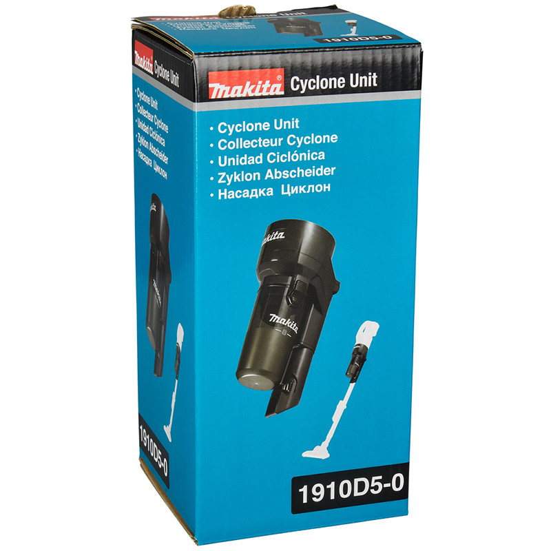 Tsüklonfiltri komplekt DCL283F, DCL284F, DCL286F must 1910D5-0 MAKITA