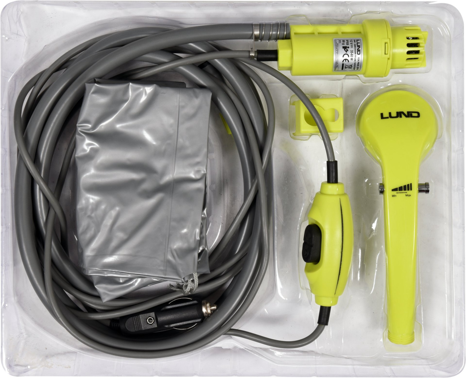 PORTABLE CAR SHOWER SET 10L/MIN 82991 LUND