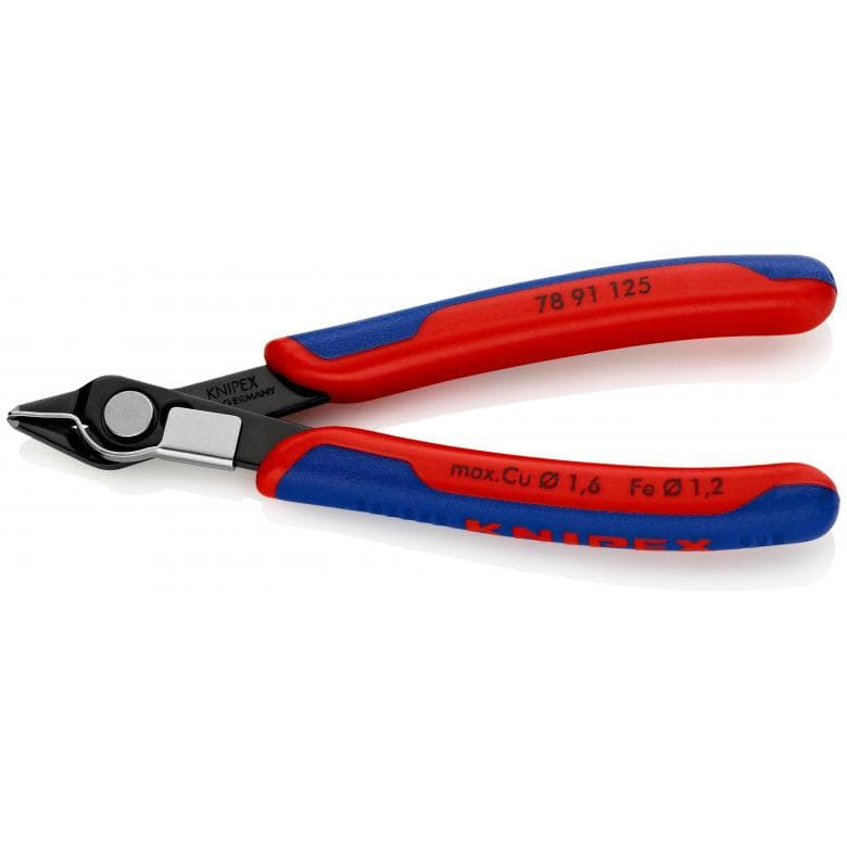 Elektroniķu asknaibles Super Knips 125mm 7891125 KNIPEX