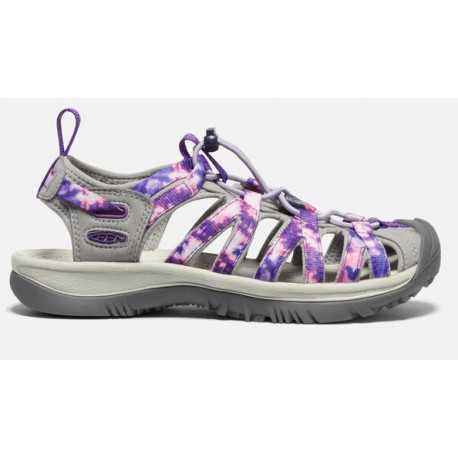 Sandales WHISPER Womens, izmērs: 40.5, Tie Dye/Vapor, 0191190983140 KEEN