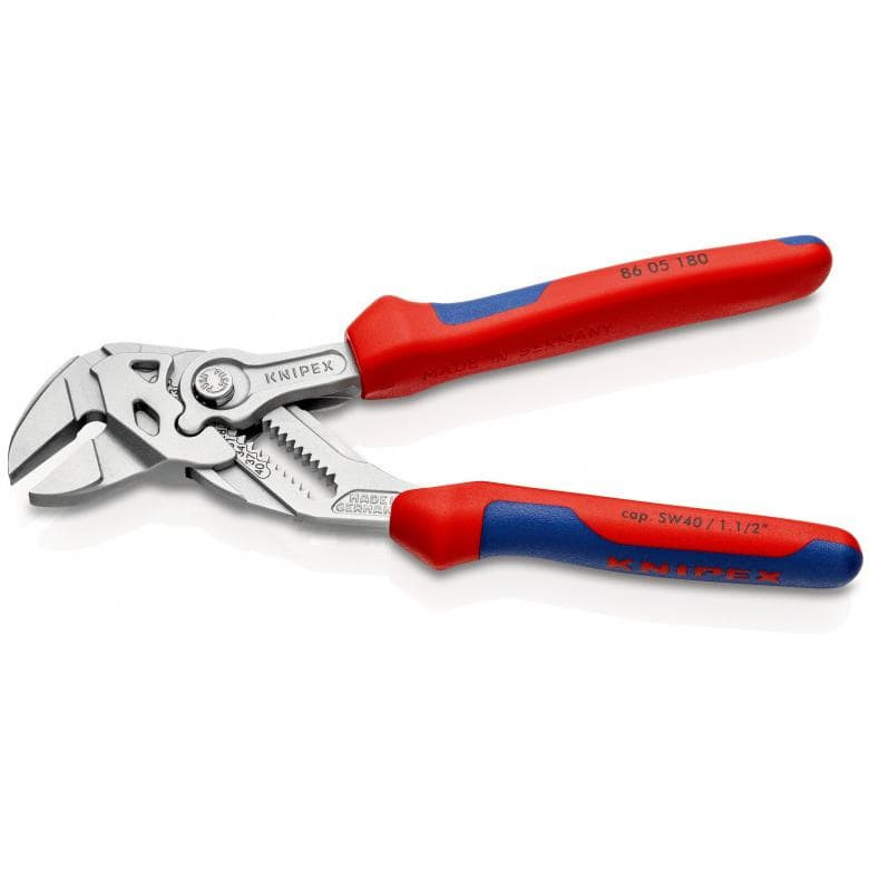 Uzgriežņu stangas ar grip rokturi 180mm 8605180 KNIPEX