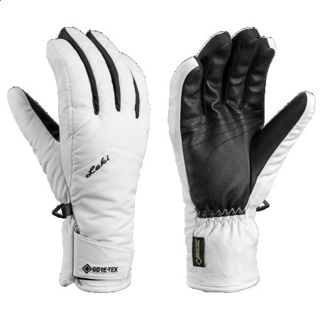 Cimdi Glove SVEIA GTX Lady, izmērs: 8.5, Black, 4028173814879 LEKI