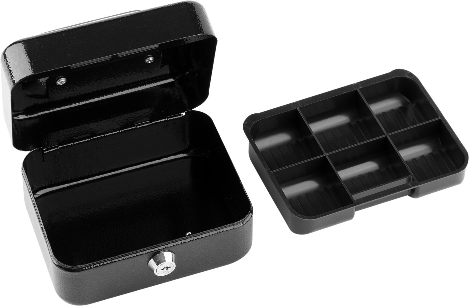 CASH BOX 150x120x80MM BLACK 78620 VOREL