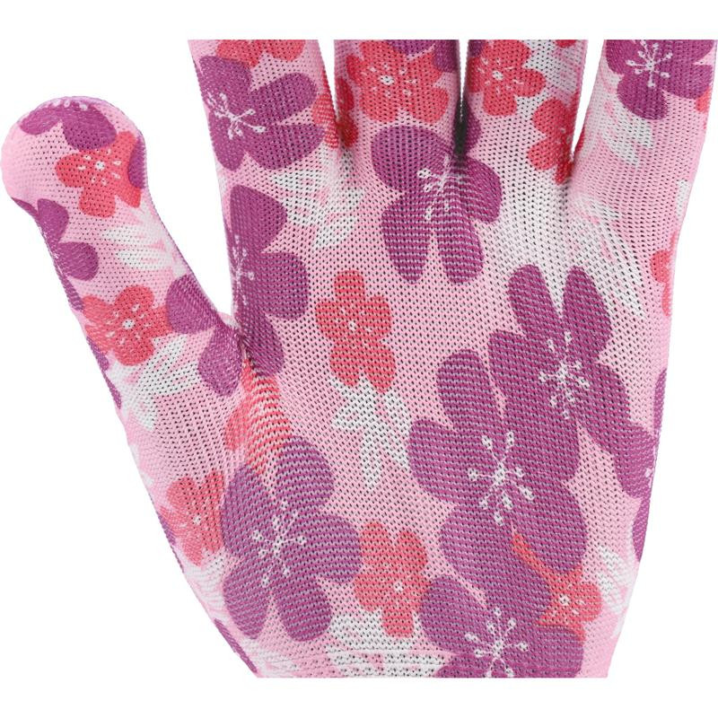 GARDEN GLOVES TYPE: B SIZE: 8" 74121 FLO