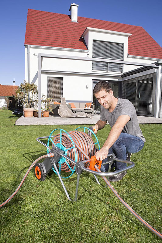 Šļūteņu ratiņi priekš 100m šļūtenes, 02674-20 GARDENA