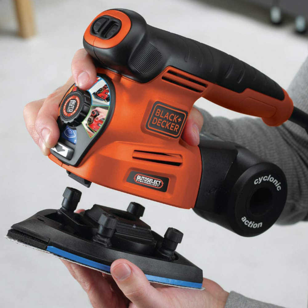 Šlifuoklis Black & Decker Power Sander KA280 oranžinė