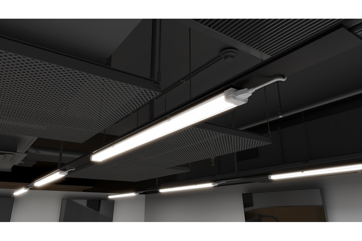 Hermeetiline LED-laevalgusti ONTARIO 36W, 3600lm, 117cm, 4000K, IP65 LD-ONT120N-36 GTV