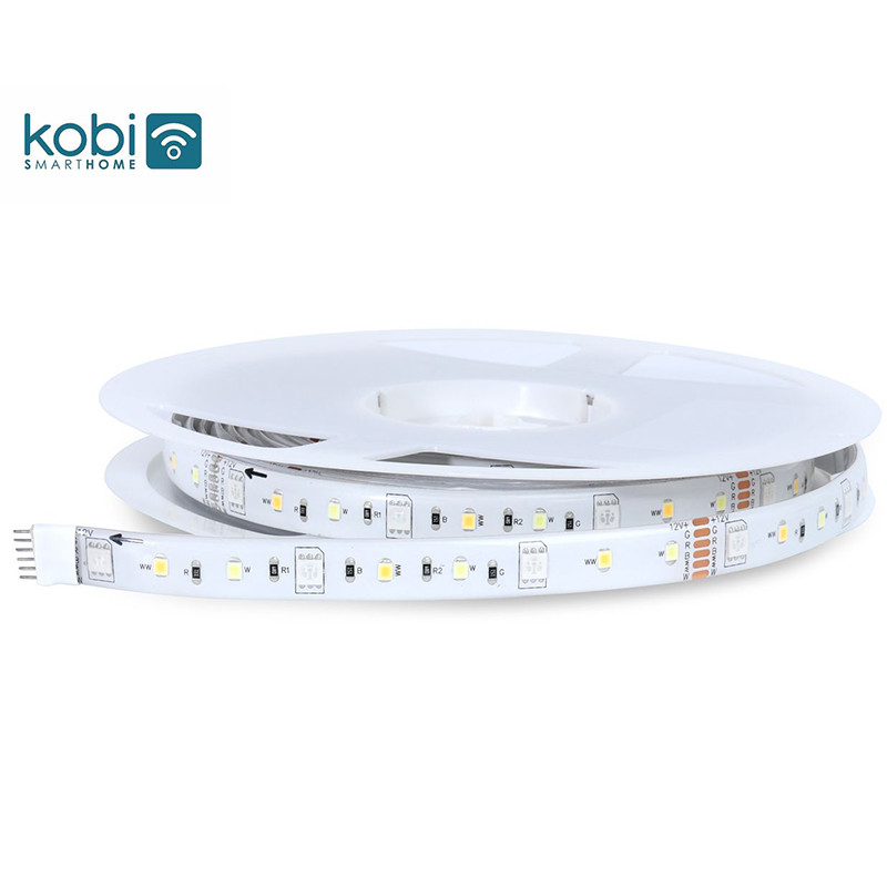 LED juosta Wi-Fi 24W/RGB-CCT kompl. 5m IP20 KBZTZS5M2AH KOBI