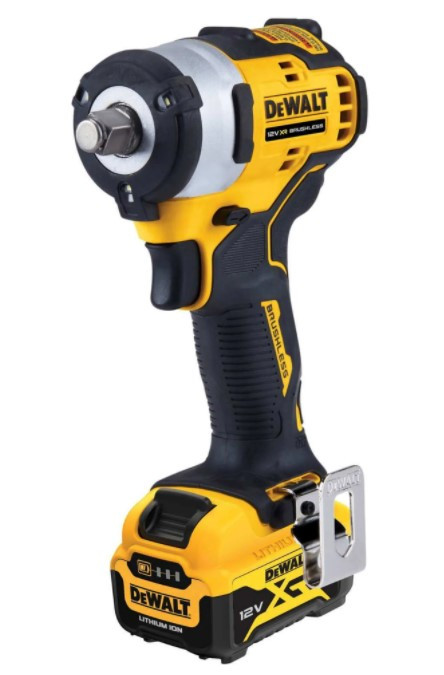 Akumulatora triecienuzgriežņu atslēga 12V (2x5.0Ah) DCF901P2-QW DEWALT