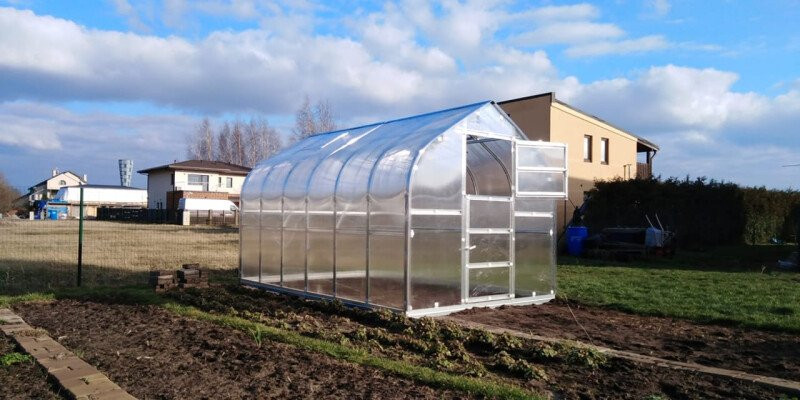 Kasvuhoone KLASIKA 10 - 2,5mx 4m - 6mm polükarbonaat 4779037490264 KLASIKA GREENHOUSE