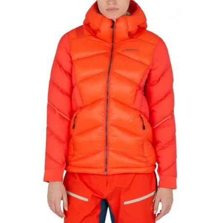 Jaka SUPERCOULOIR 1000 Down JKT W, izmērs: L, Cherry Tomato/Carbon, 8020647210398 LA SPORTIVA ALPINE TECH