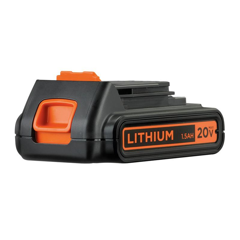 18V Brushless Drill Driver, 2 Batteries, 1Amp Charger, Kitbox BL186K1B2-QW BLACK DECKER