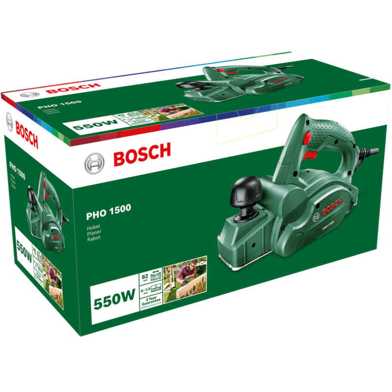 Elektrihöövel STRUG PHO 1500, 550W, 82mm/0–1,5mm; 06032A4000 BOSCH