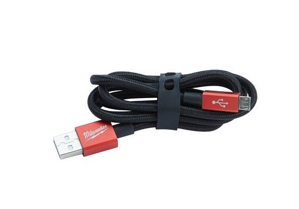 USB lādētājs M12, 90cm CUSB 4932459888 MILWAUKEE