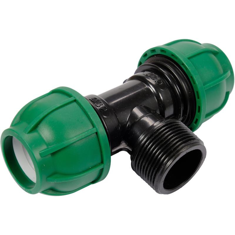 PIPE CONNECTOR PP GZ 32MMx1-1/4"x32MM 88908 FLO