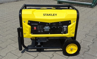 Benzino generatorius SG3100 2,9 kW 8,2h, 604800020, Stanley