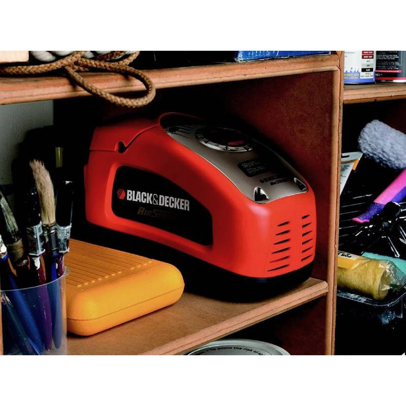 Автомобильный компрессор 12/230В, 11бар ASI300-QS BLACK DECKER