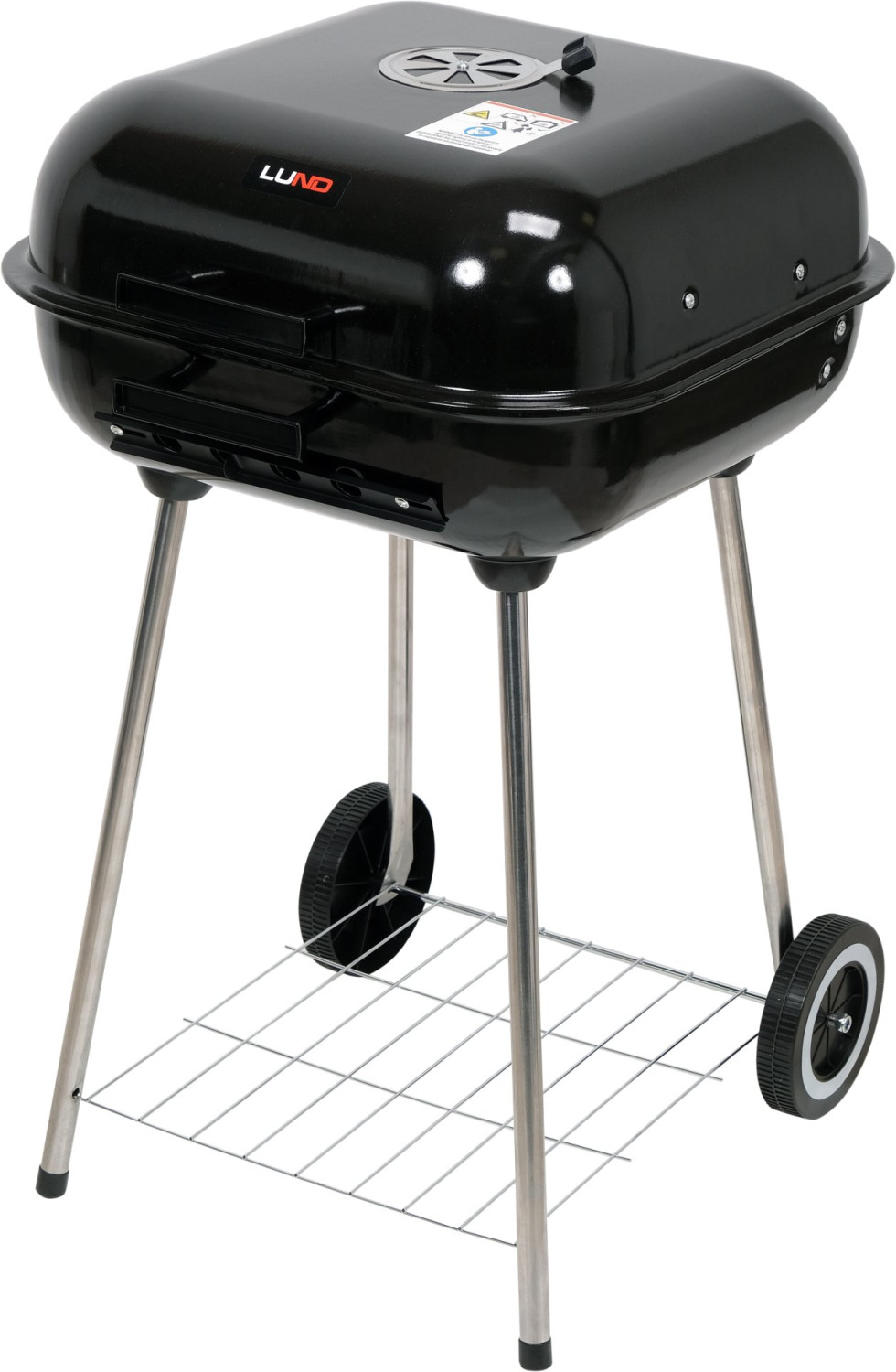 CHARCOAL GRILL WITH LID GRATE 45X40 CM 99904 LUND